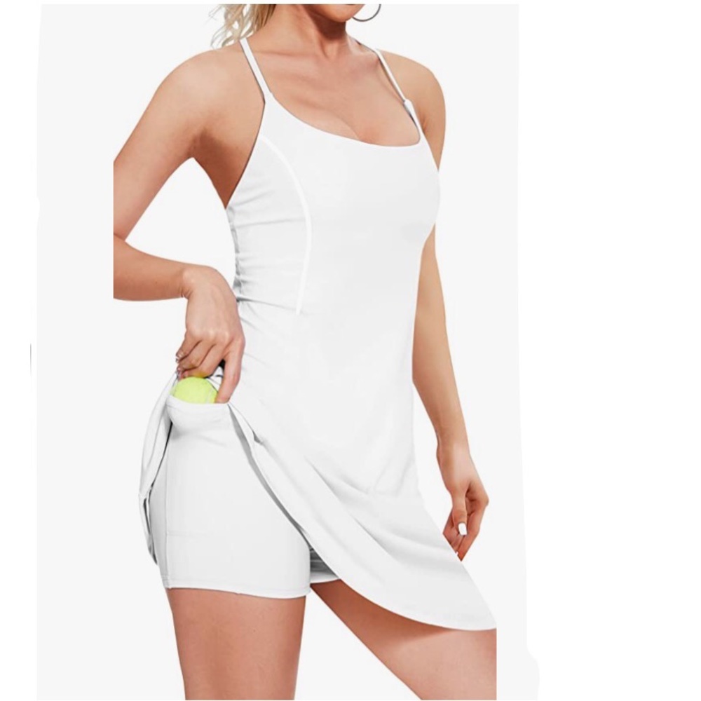 Tennis Dress White Small